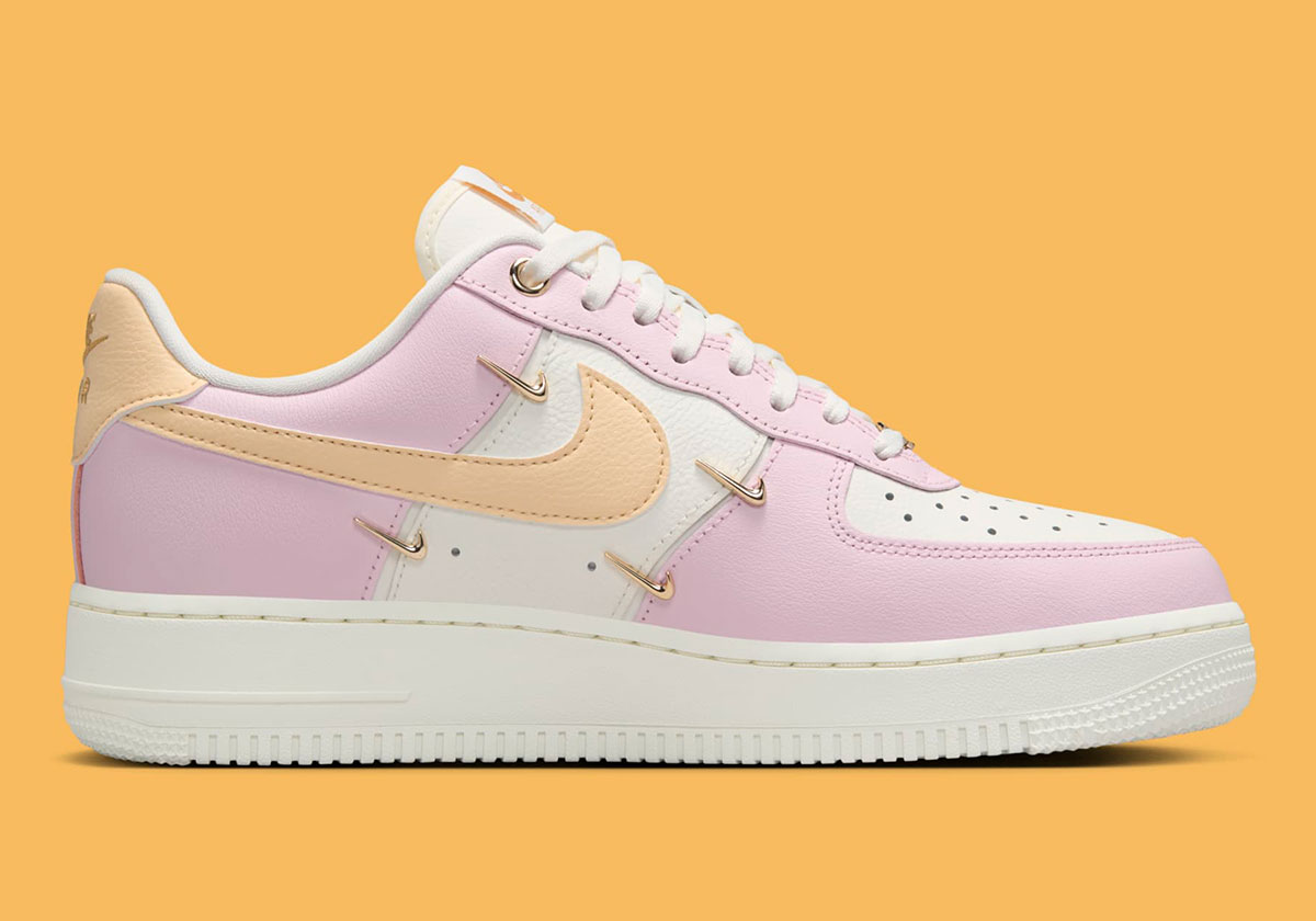 nike air force 1 low pink foam white IB2574 600 7