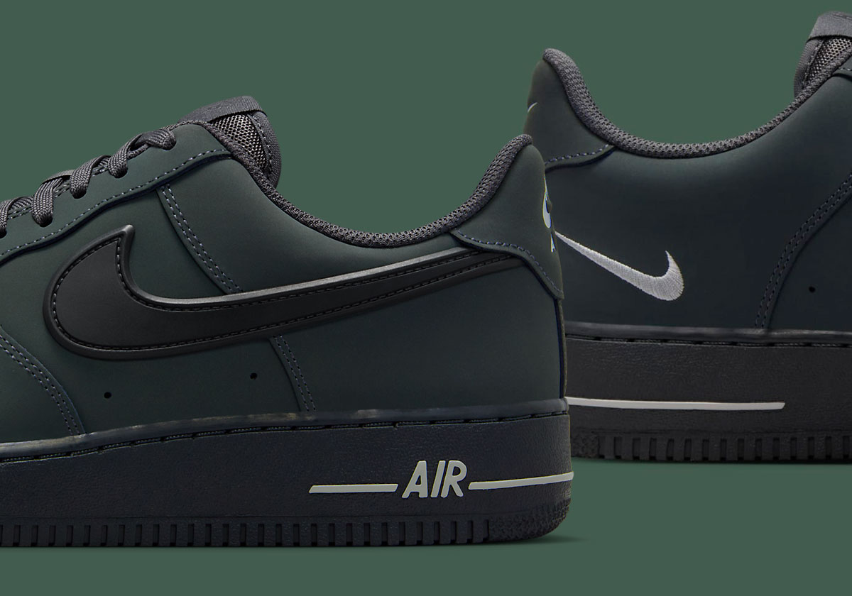 Look At What Nike UNC Did To The Swoosh On This Air Force 1