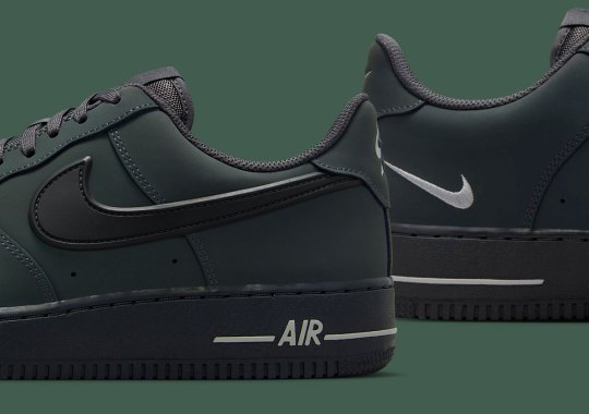 Look At What Nike Did To The Swoosh On This Air Force 1