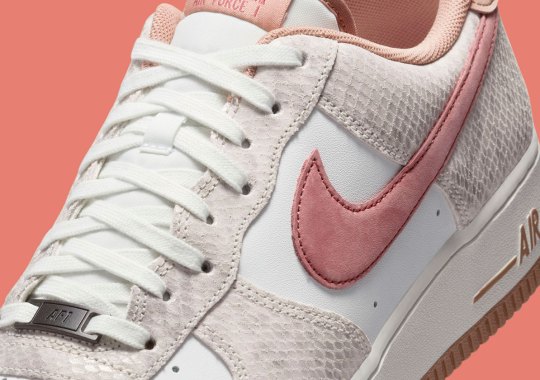 Nike Serves Up Pink Snakeskin On The Air Force 1 Low