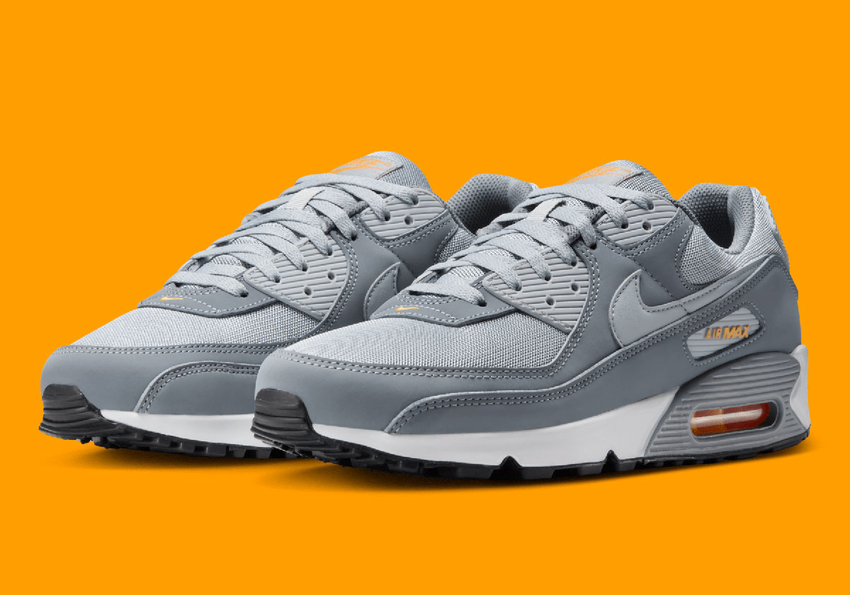 All grey air max 90s best sale