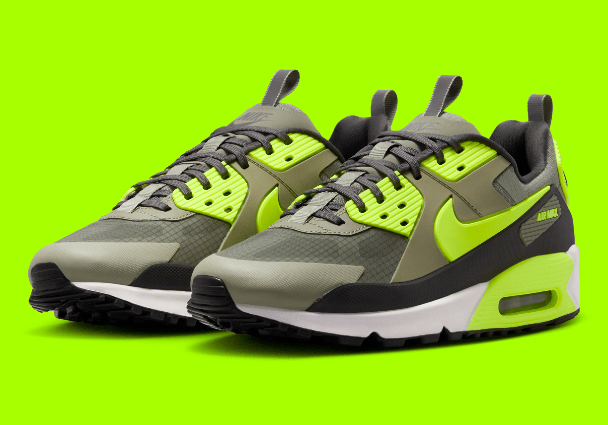 Nike Shocks The Air Max 90 Drift With "Volt" Accenting