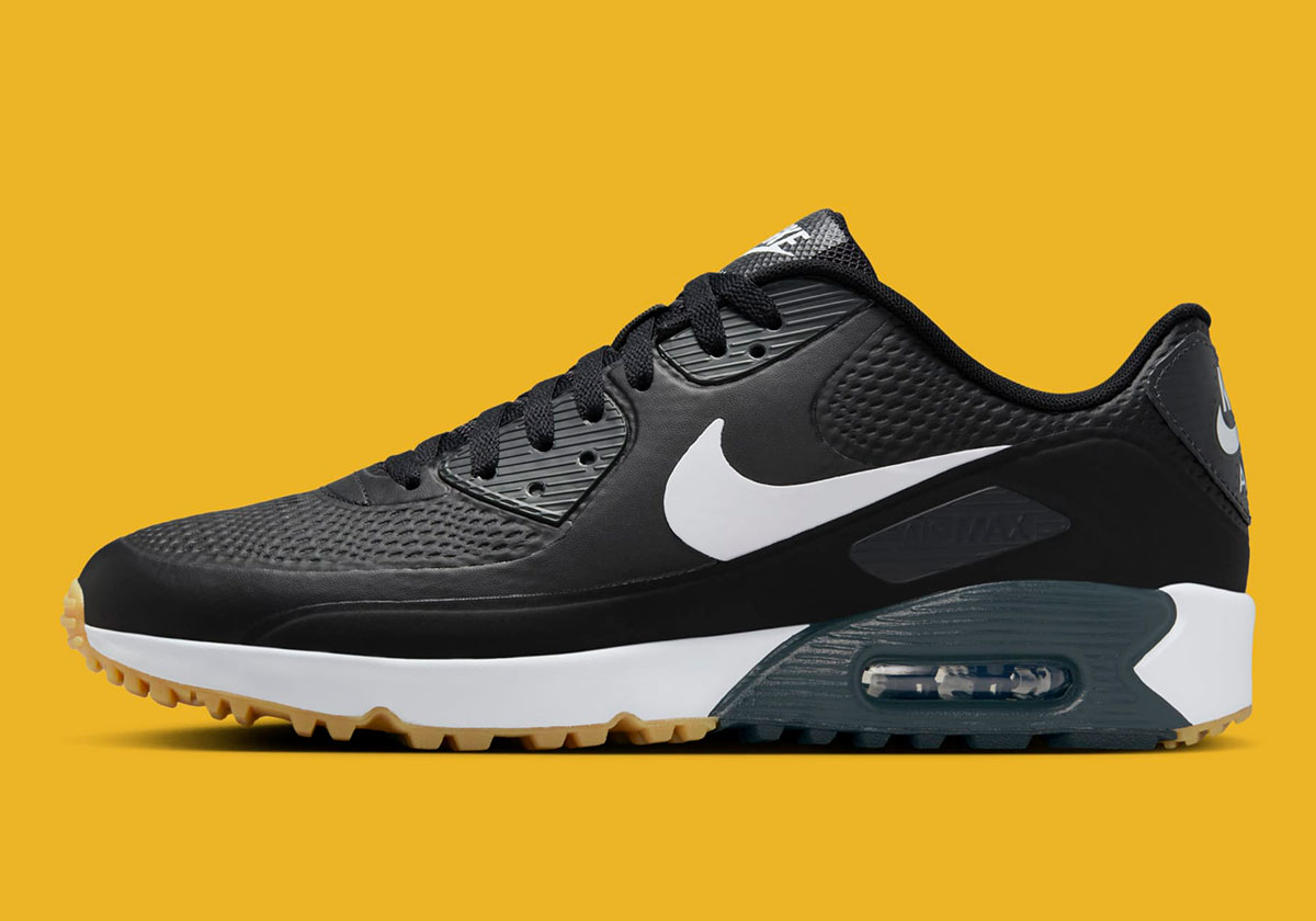 Nike Air Max 90 Golf Black White Gum Hv9305 001 1