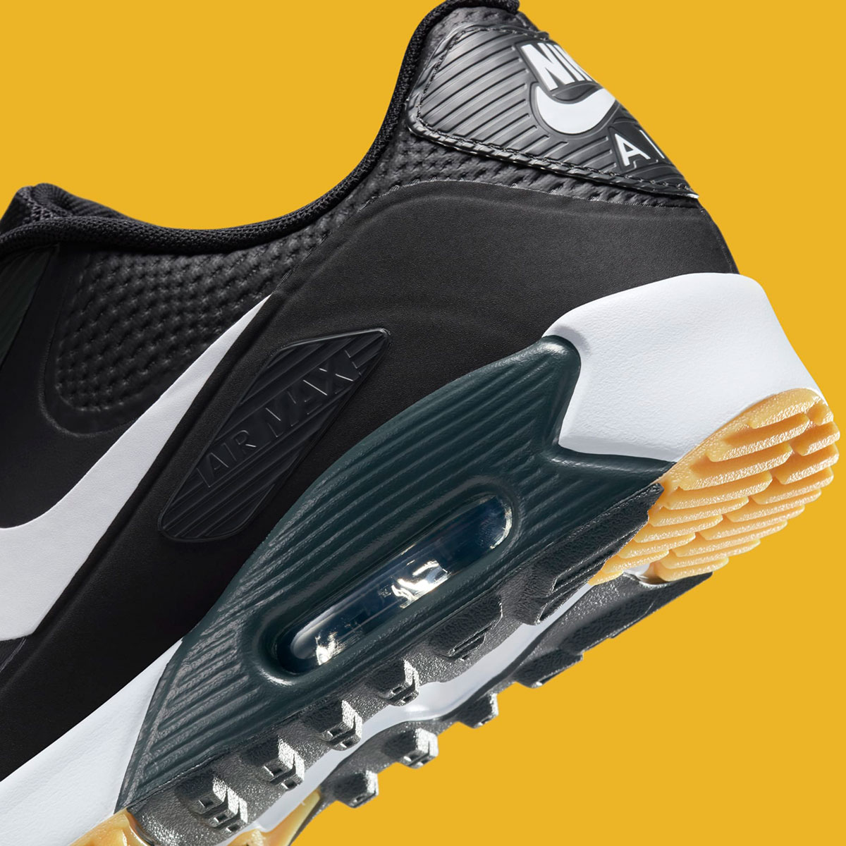 Nike Air Max 90 Golf Black White Gum Hv9305 001 9