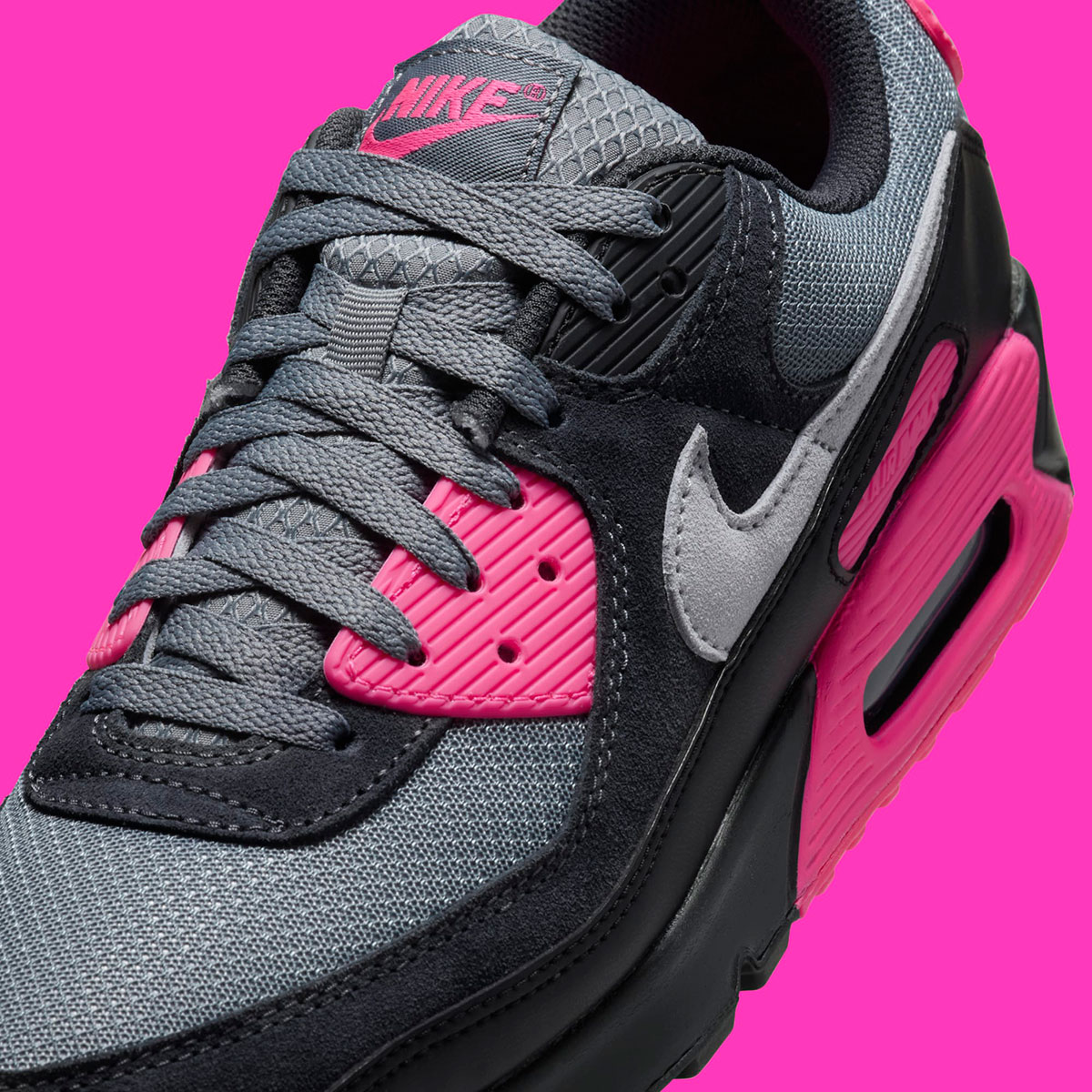 Nike Air Max 90 Pink Grey Black Dm0029 010 4