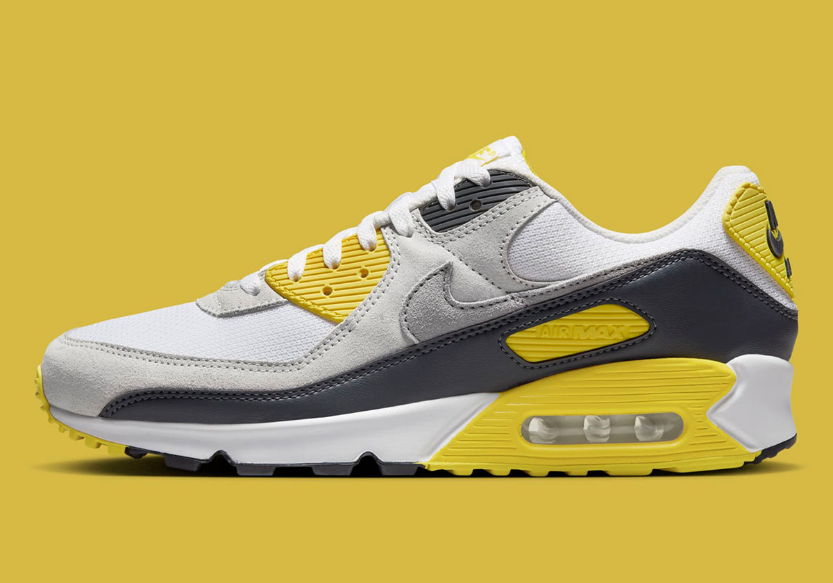 Nike Air Max 90 White Black Yellow Dm0029 111 8