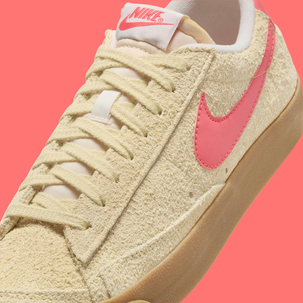 Nike Blazer Low 77 Tan Pink Gum Fq8060 700 8