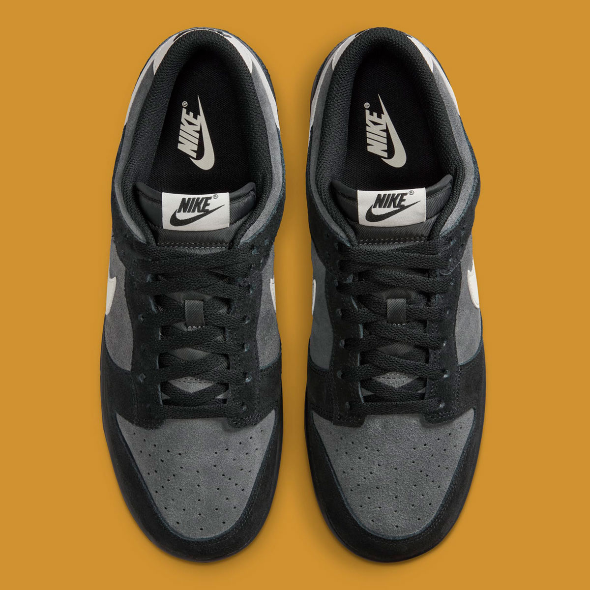 Nike Dunk Low Black Grey White Gum Hq1931 001 1