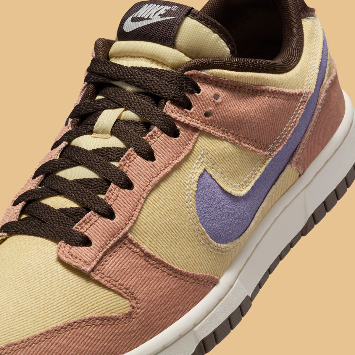 Nike Dunk Low Dusted Clay Amethyst Team Gold Baroque Brown Pale Ivory Hf3141 200 4