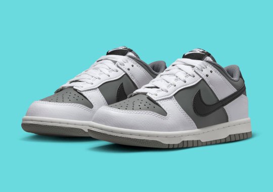 The Nike Dunk Low GS Keeps It Simple With “Smoke Grey”