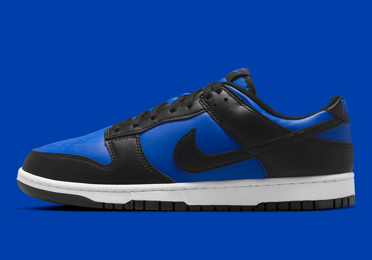 Nike Dunk Low Hyper Royal Black White Hf5441 401 4