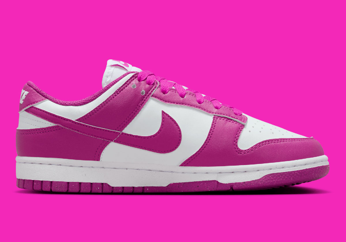 nike enspire Dunk Low Next Nature White Hot Fuchsia Dd1873 110 6