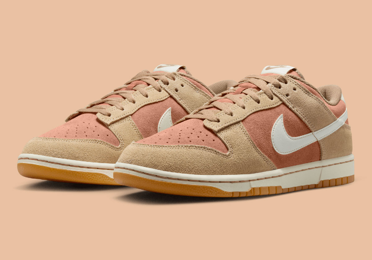 Nike Drapes Premium Suede Over The Dunk Low SE “Hemp”