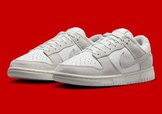 Smooth And Shaggy Suede Wrap The Nike Dunk Low