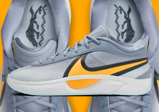 This Nike orange Giannis Freak 6 Is For Leaders Of The Pack