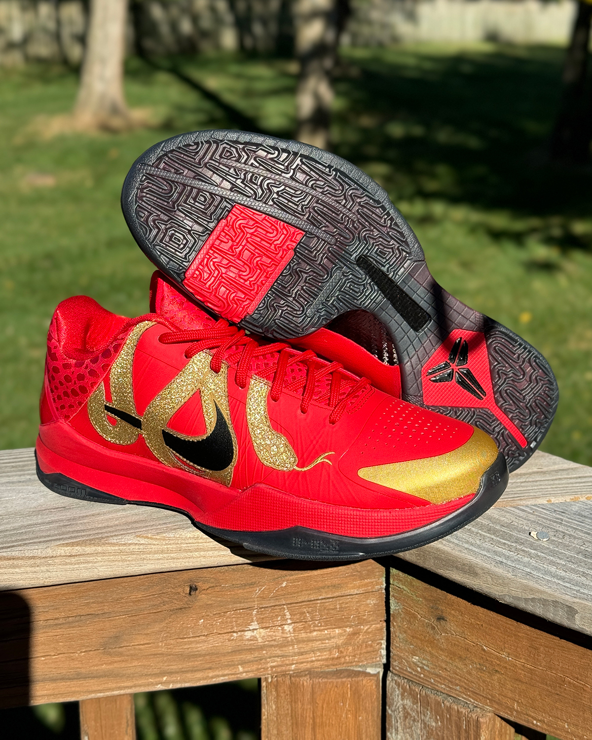 Red kobe shoes on sale