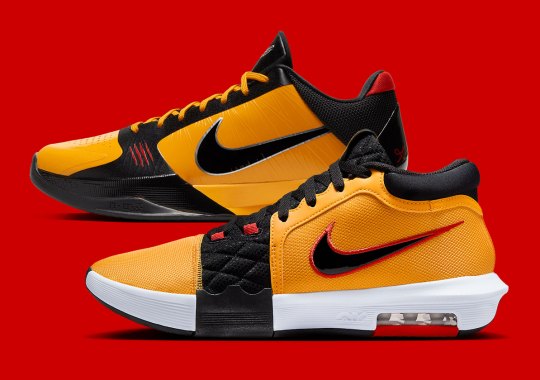 The Nike LeBron Witness 8 Borrows The Iconic "Bruce Lee" Colorway