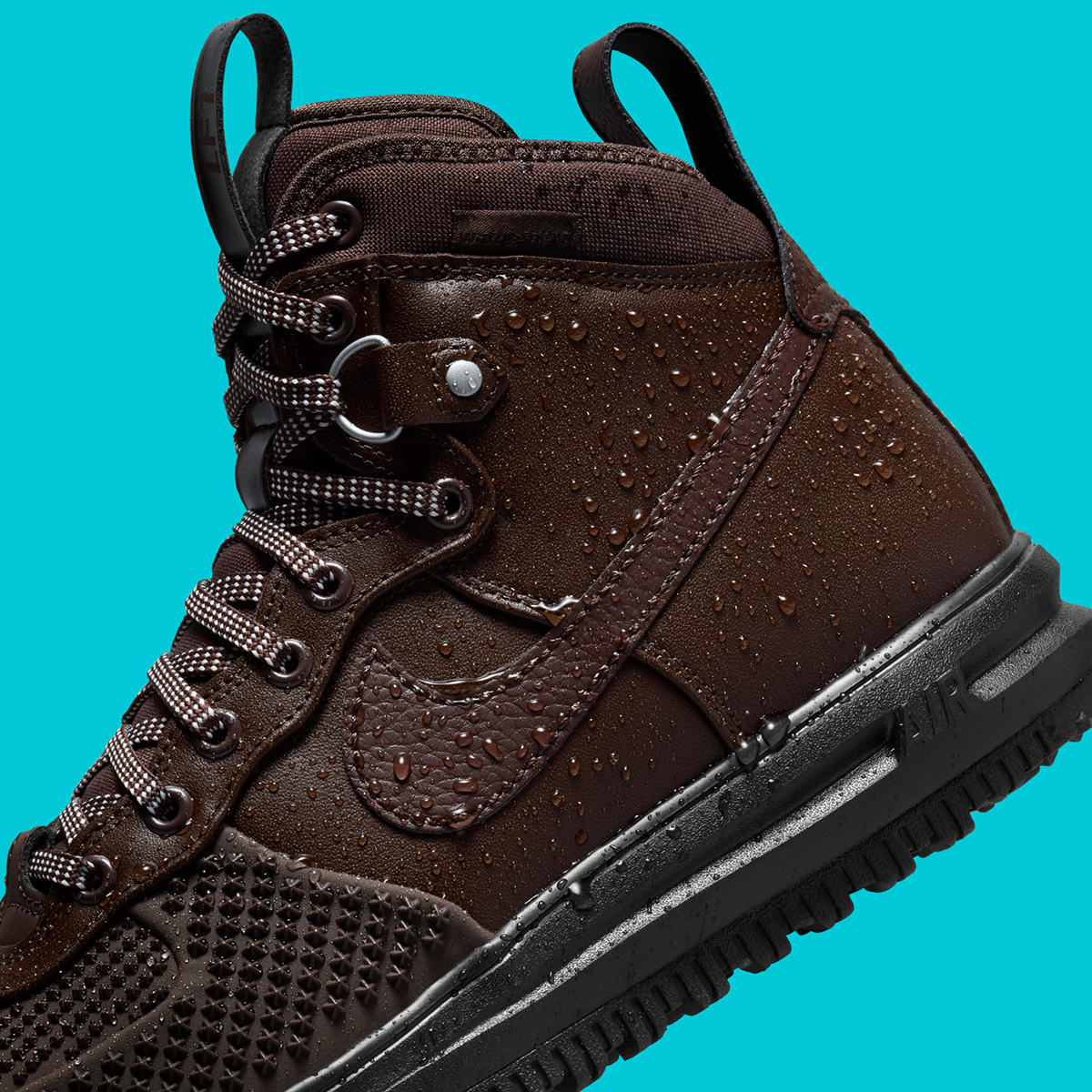 Nike lunar force 1 duckboot red and black best sale