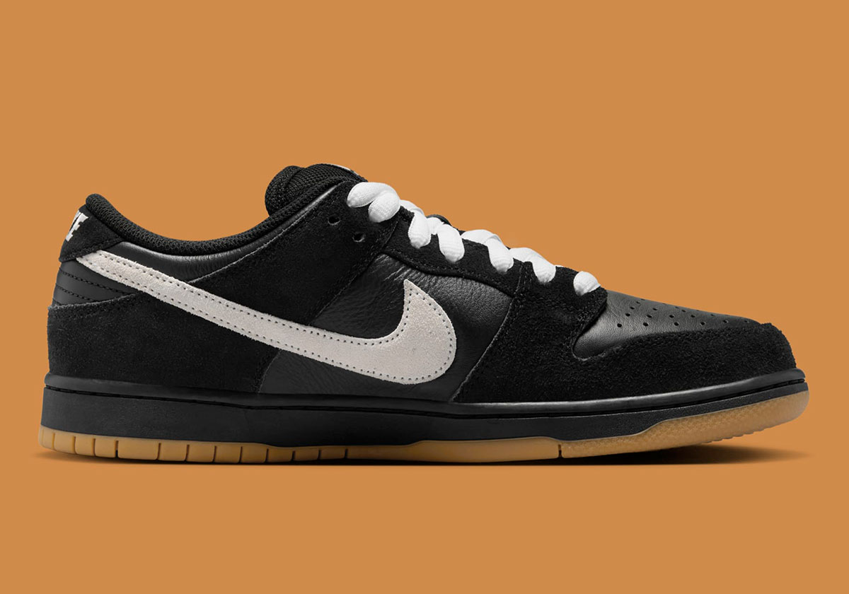 Nike Sb Dunk Low Black White Gum Light Brown Hf3704 003 7