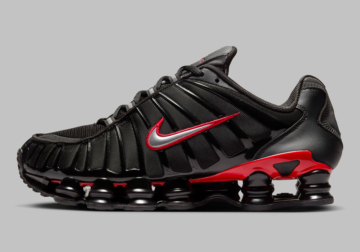 Nike Shox TL Black University Red CN0151 003 SneakerNews