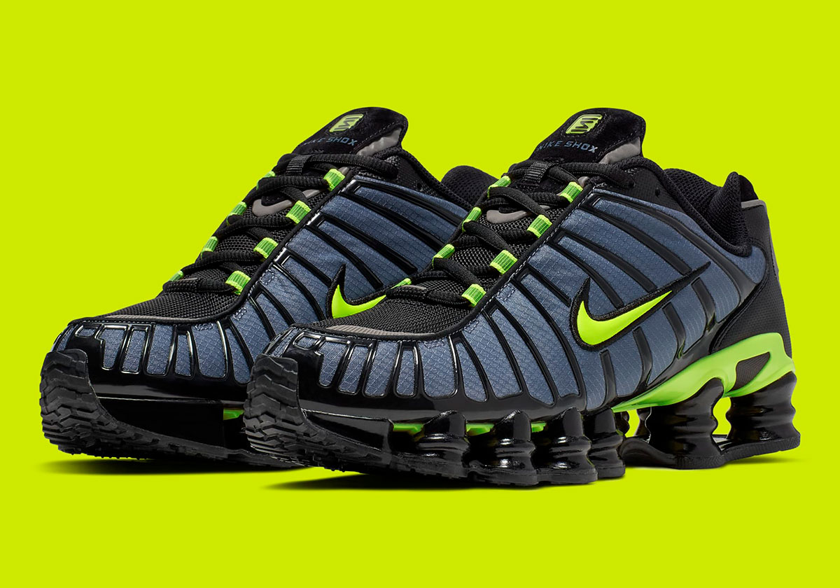 nike shox tl thunderstorm volt black CI7692 400 1