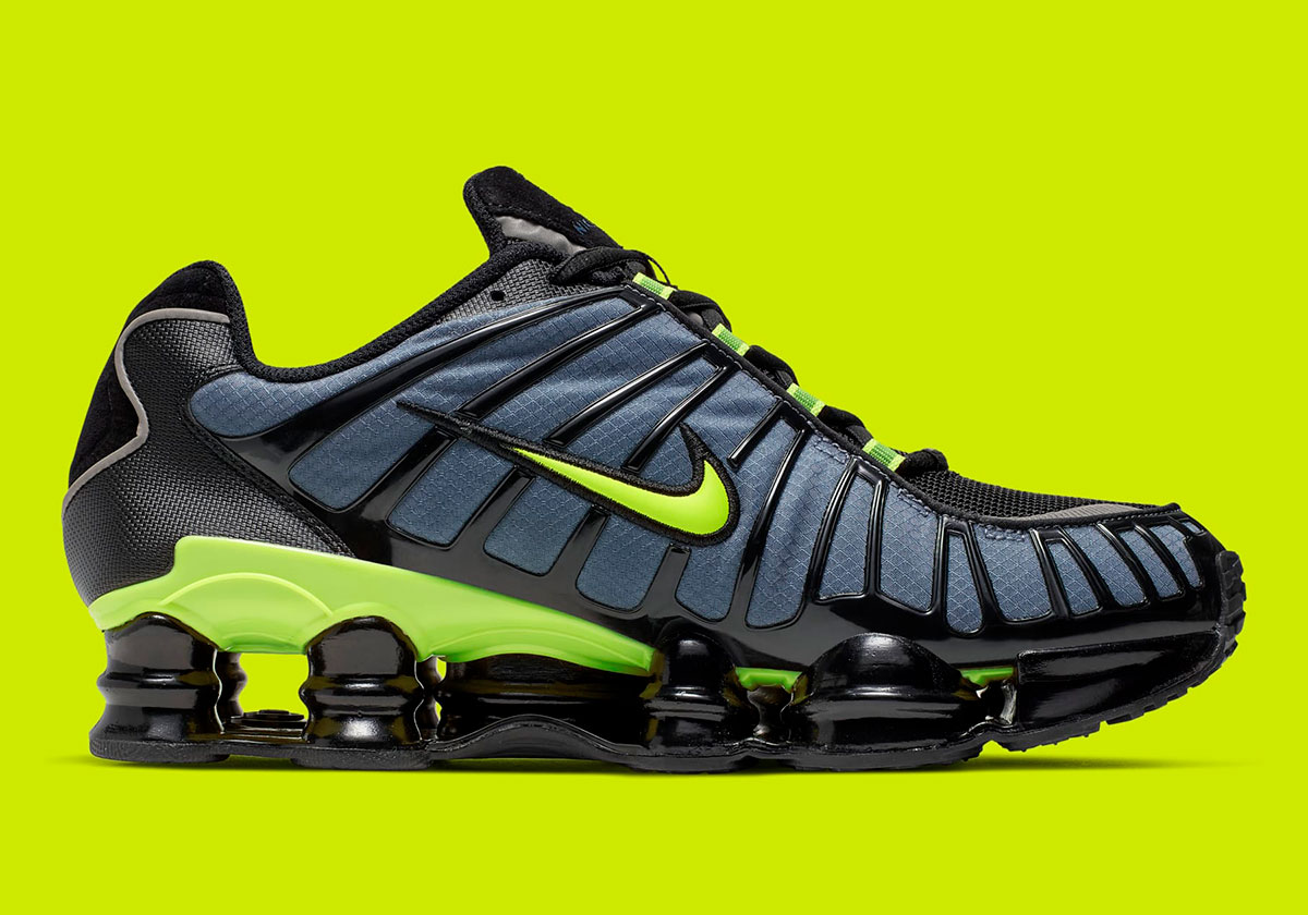 Nike Shox Tl Thunderstorm Volt Black Ci7692 400 4