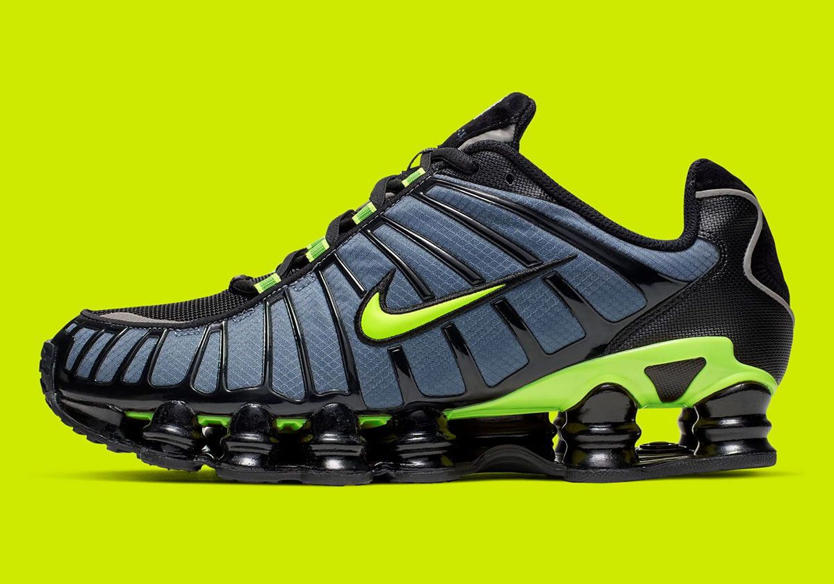 Nike Shox Tl Thunderstorm Volt Black Ci7692 400 6