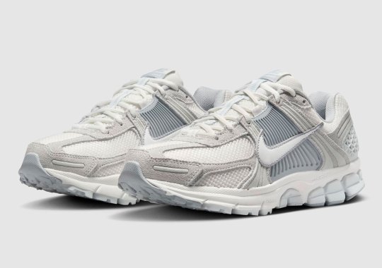 Nike Keeps It Gloomy With The Zoom Vomero 5 "Pure Platinum"