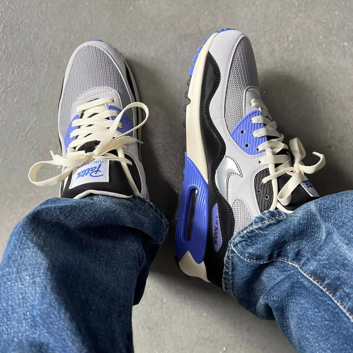 Patta Nike Air Max 90 Waves Persian Violet