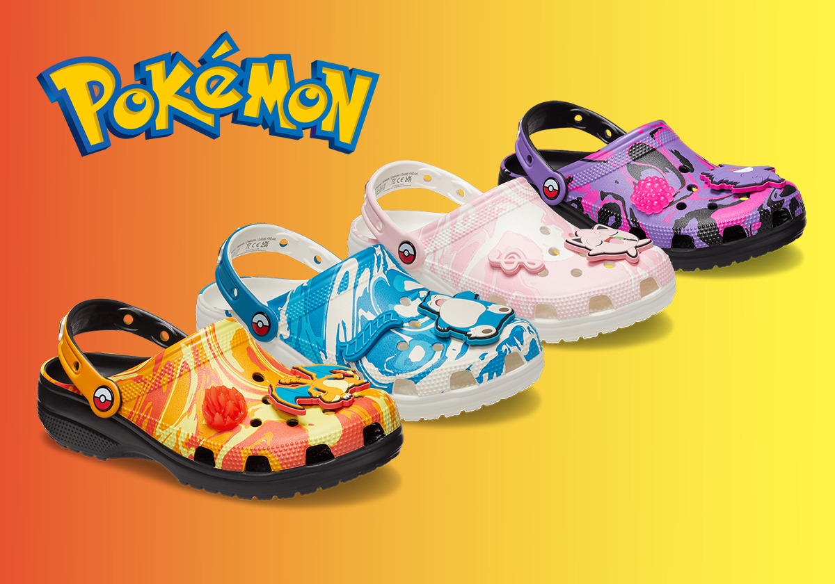 Pokemon x Crocs Collection Releases On October 17th Exclusively At Foot Locker