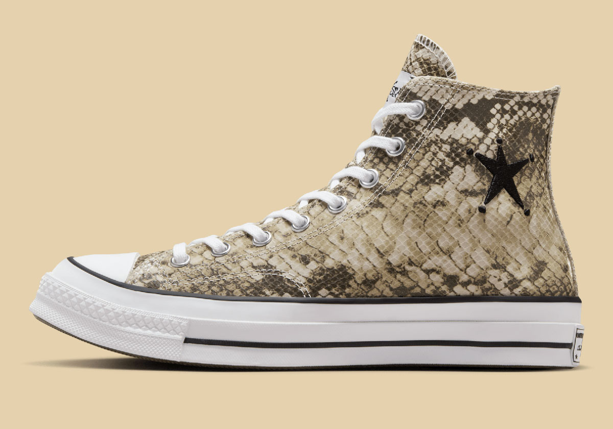 Stussy Converse Chuck 70 Snakeskin A11674c Release Date 3