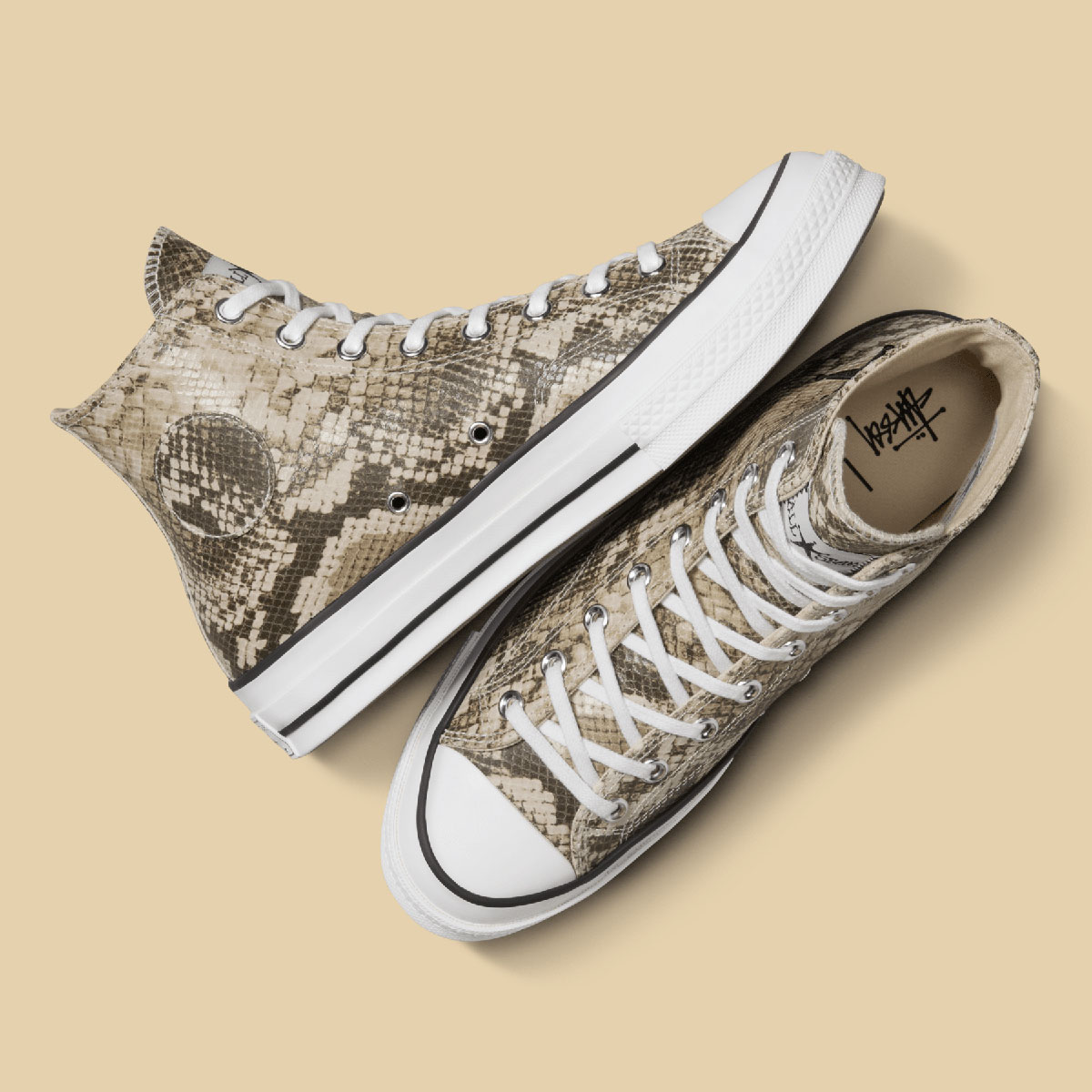 Stussy Converse Chuck 70 Snakeskin A11674c Release Date 9