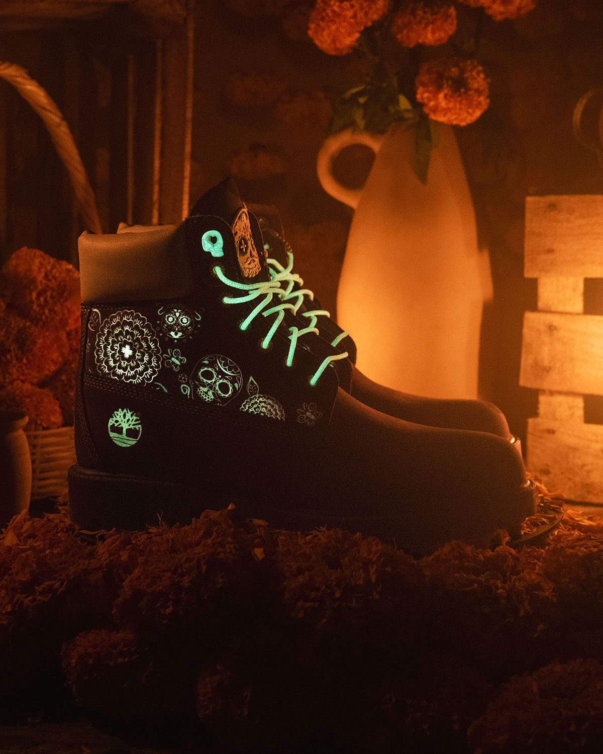 Timberland 6 Inch Boot Dia De Muertos 3