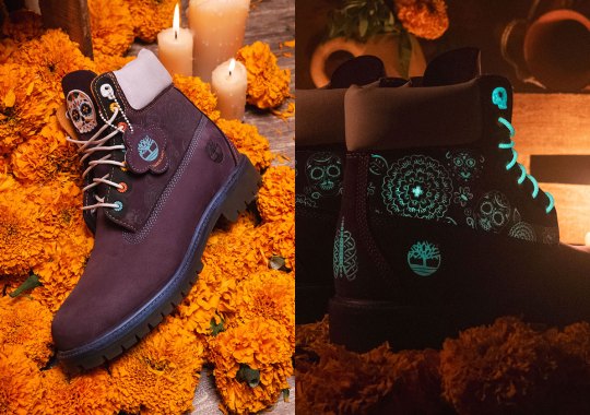 Timberland Celebrates Dia de Muertos With Glow-In-The Dark Boots