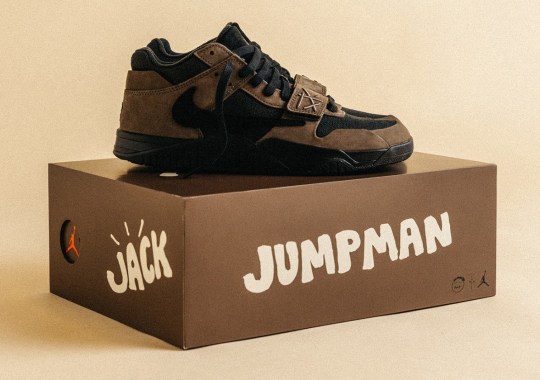 Where To Buy The Travis Scott x Jordan Jumpman Jack aka CJ1 T-Rexx “Dark Mocha”