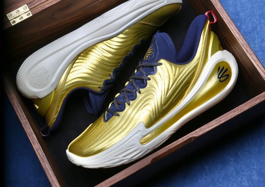 Stephen Curry Gifted A UA Curry 12 “Gold Medal” PE Ahead Of New Season