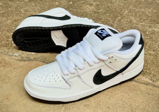 Check Your Local Skateshop For The Nike SB Dunk Low "White/Black"