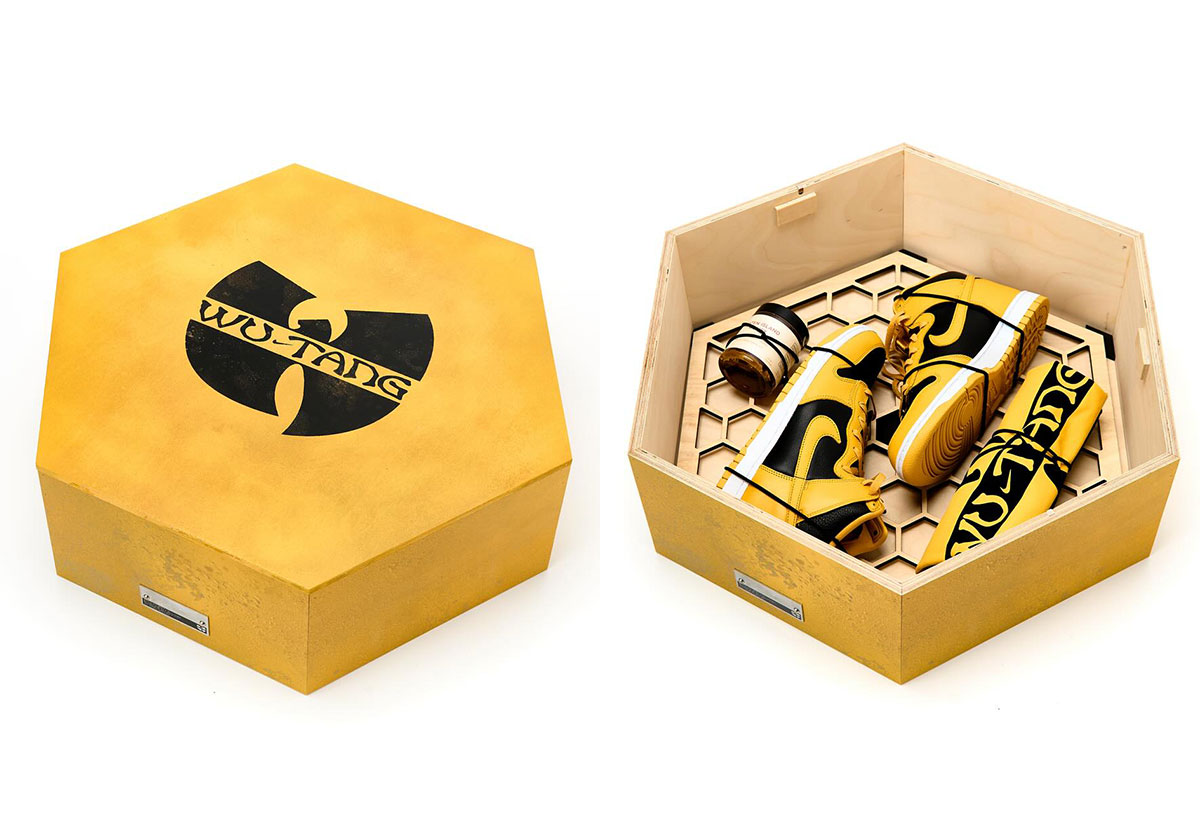 Wu-Tang Clan Unveils A Special Edition Shoebox For The Upcoming Nike Dunk High