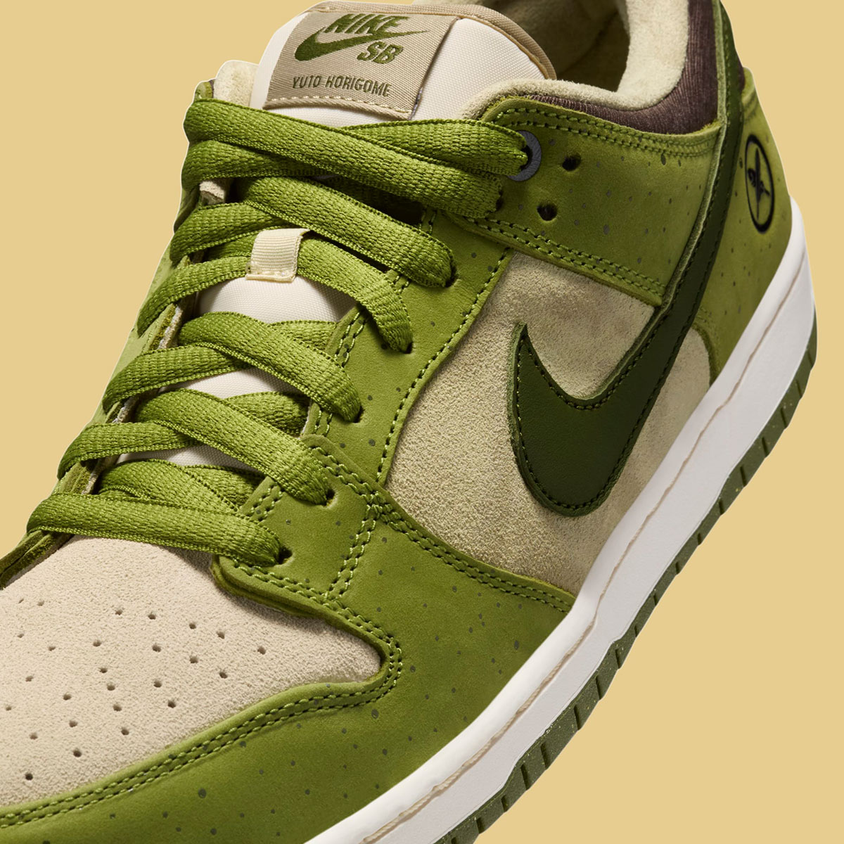 Yuto Horigome Nike Sb Dunk Asparagus Hf8022 300 Release Date 4