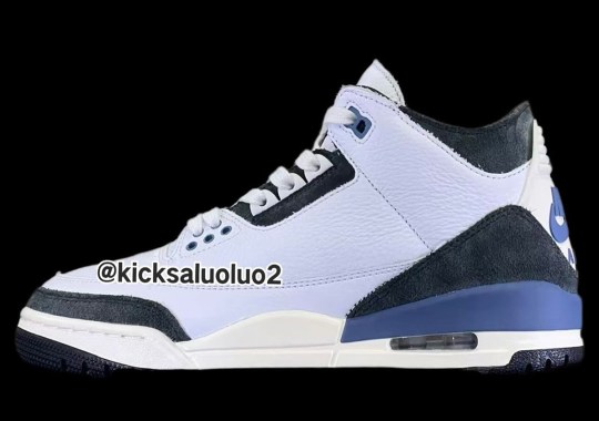 First Look At The A Ma Maniére x Air Jordan 3 "Diffused Blue"