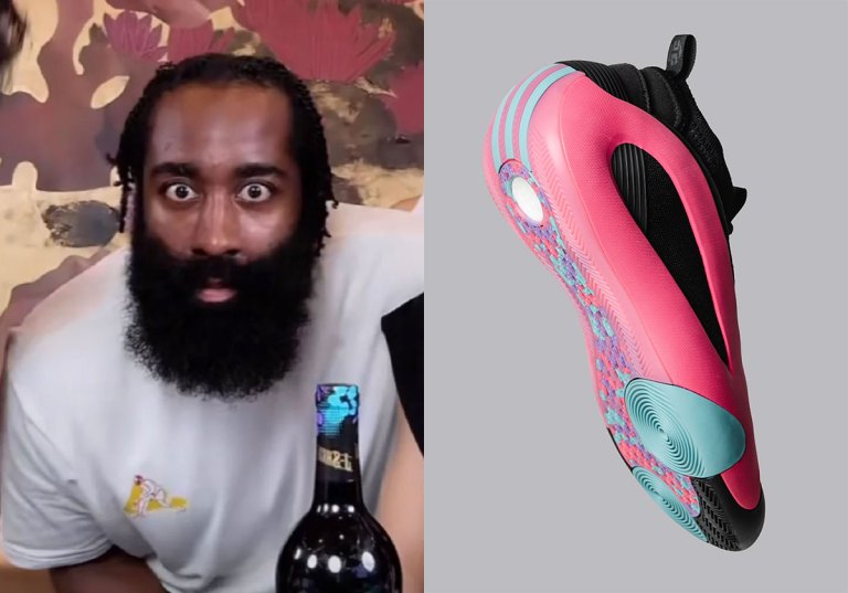 2024 Harden Vol. 8 \'Red Blend\' adidas Harden Vol. 8  main image 3