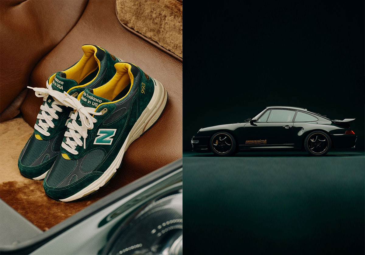 New Balance Heren New Balance Heren NB Numeric Tiago Lemos 1010 Maat 40.5 Unveils New Balance M577HAN Flimby Legend Collaboration Alongside Porsche Project