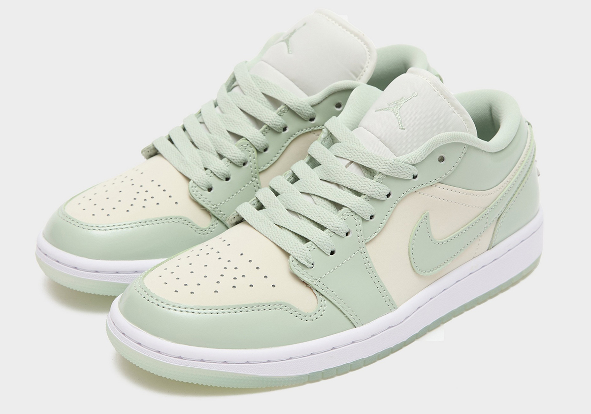 Jordan Brand Taps Into Luxury Aesthetics On The Air Jordan 1 Low SE "Seafoam"