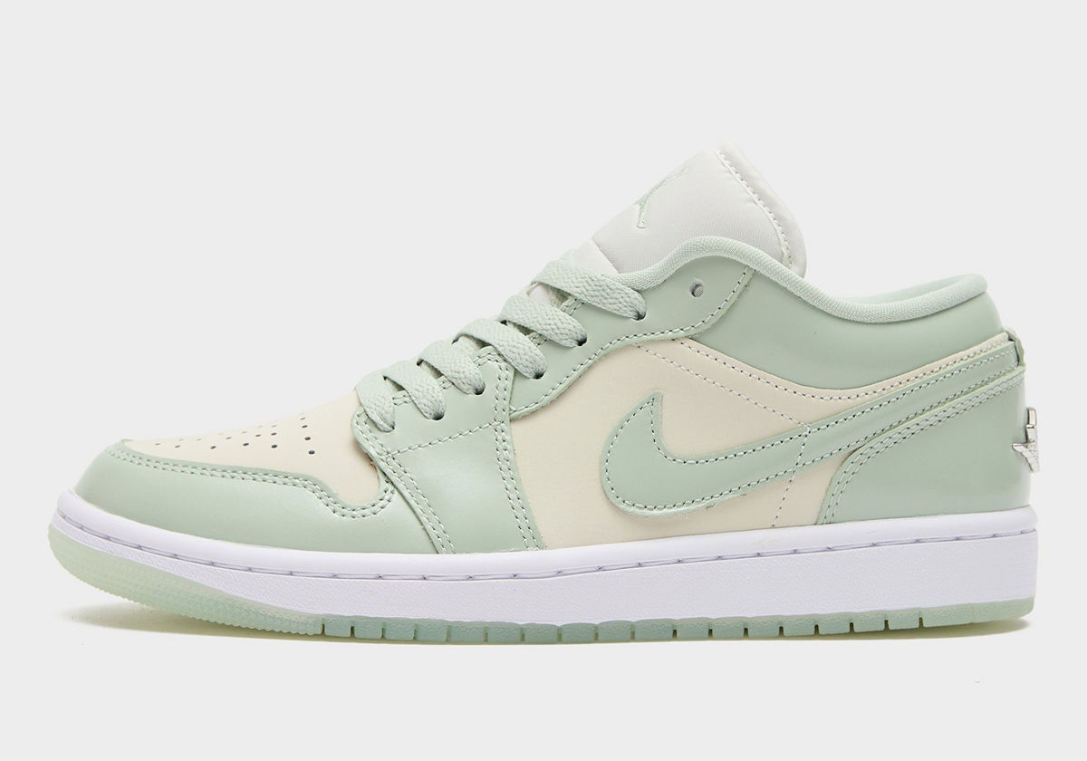 Air Jordan 1 Low Se Sail Seafoam Metallic Silver White Hf4078 100 6