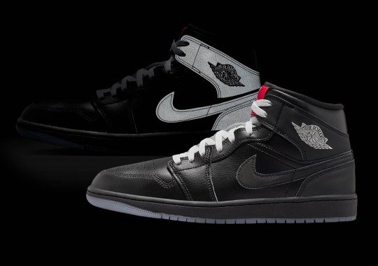 Air Jordan 1 Mid “Black Metallic Reimagined” Is Dropping In February