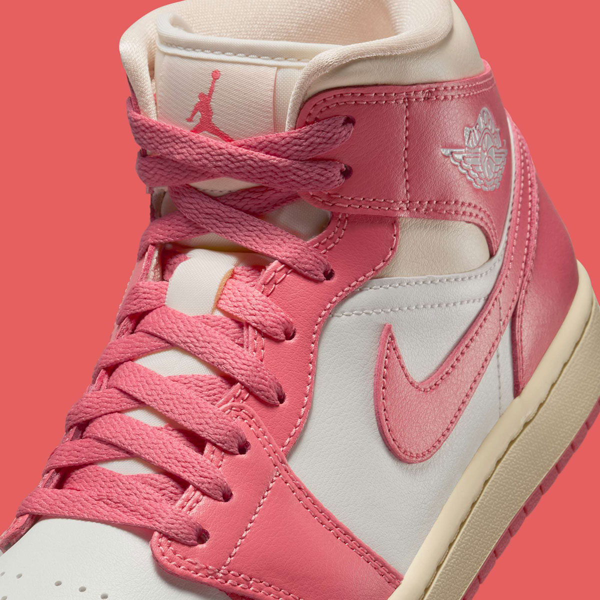 Air Jordan 1 Mid Sail Pink Salt Guava Ice Muslin Bq6472 109 4