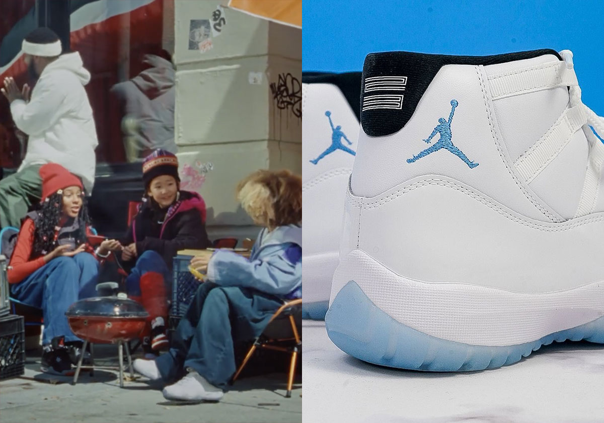 Air Jordan 11 Legend Blue Ad SneakerNews