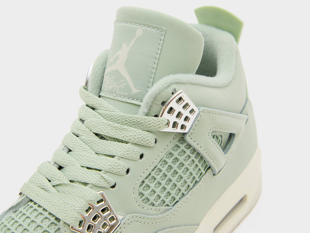 Air Jordan 4 Seafoam Sail Metallic Silver Hv0823 003 1