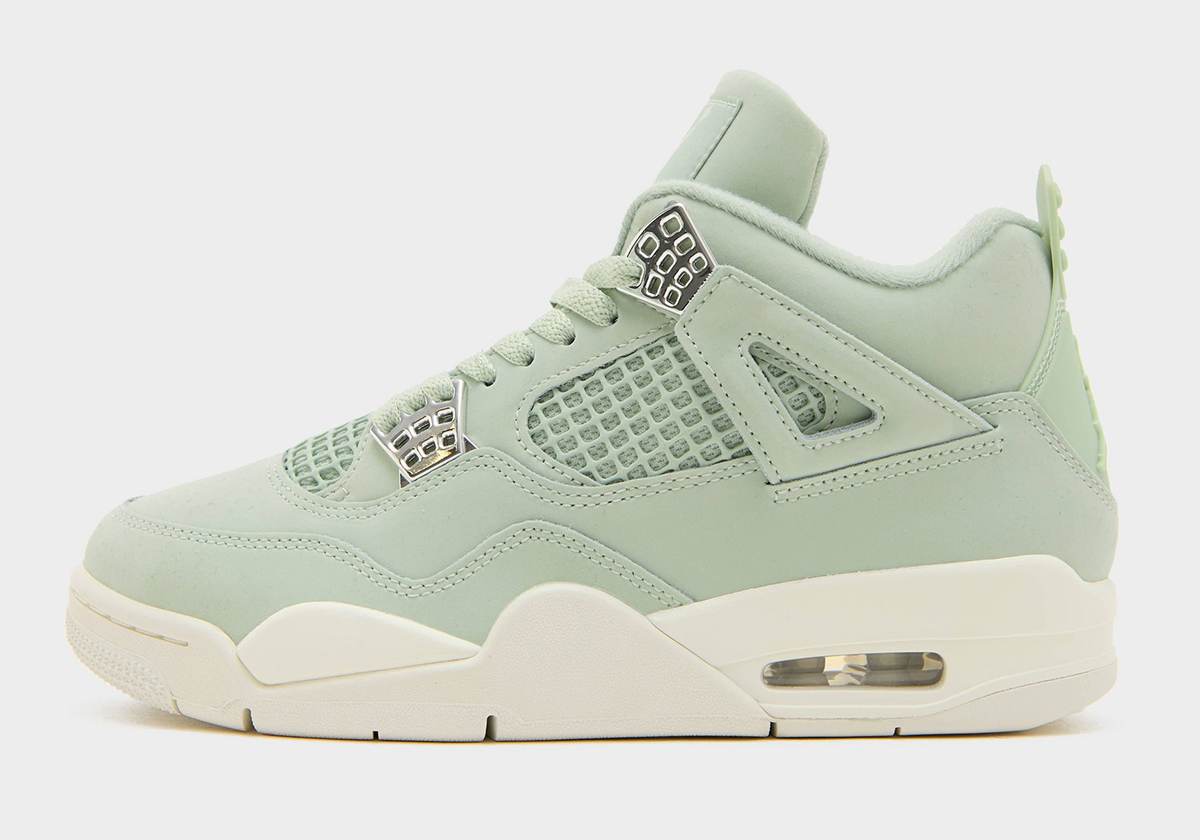 Air Jordan 4 Seafoam Sail Metallic Silver Hv0823 003 5