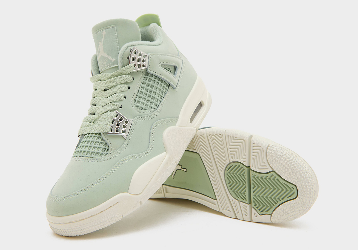 Air Jordan 4 Seafoam Sail Metallic Silver Hv0823 003 6